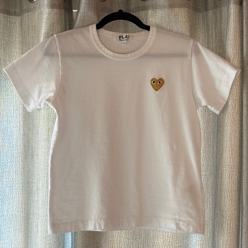 Comme des Garcons Play White T-Shirt